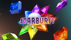 Tragamoneda Starburst del estudio NetEnt
